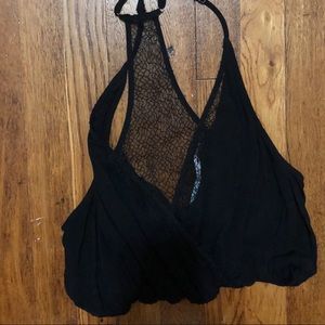 Black Urban Outfitters Crop Top